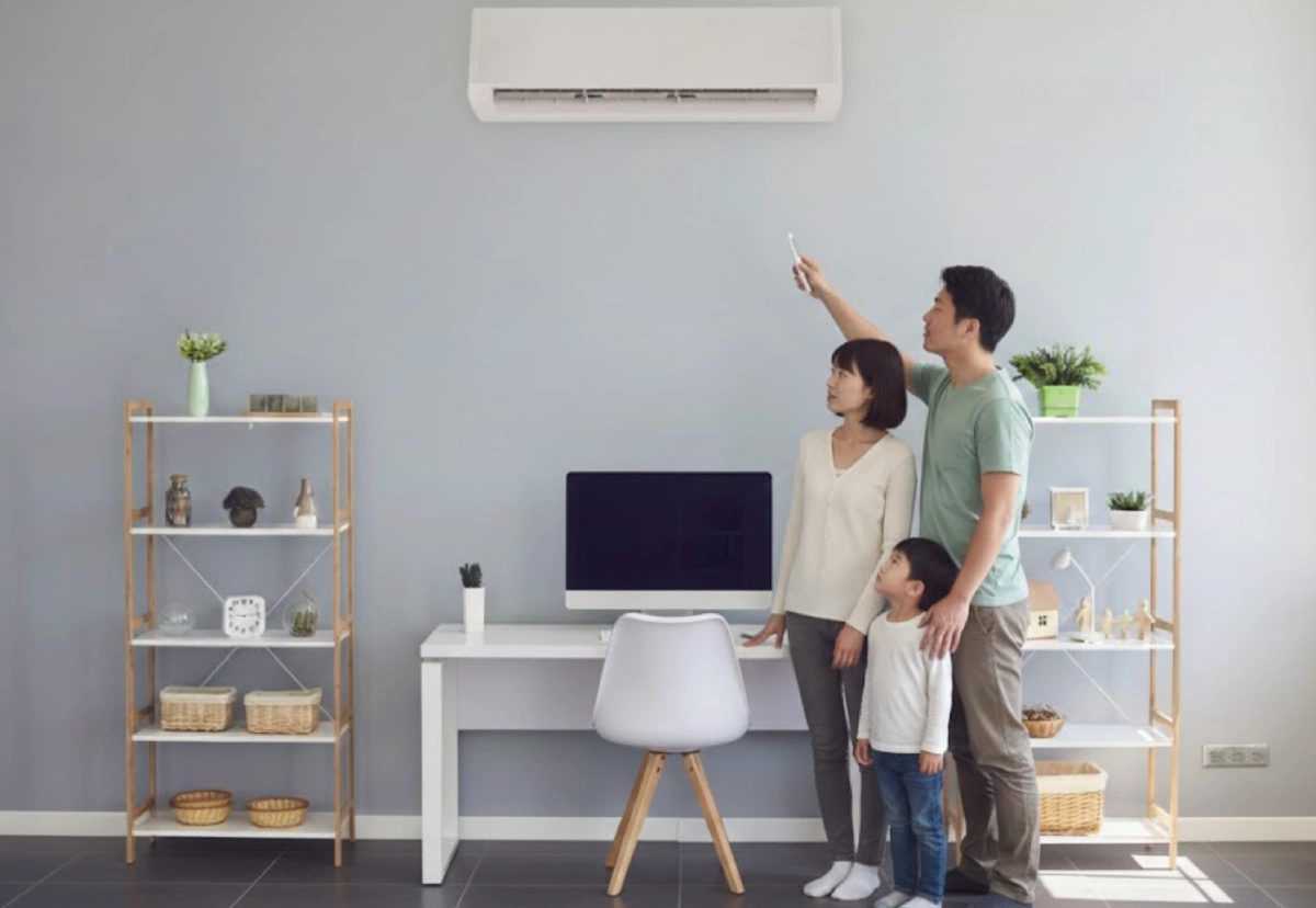 Wall-Mounted AC Cleaning